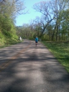 Angie as I was catching up with her.