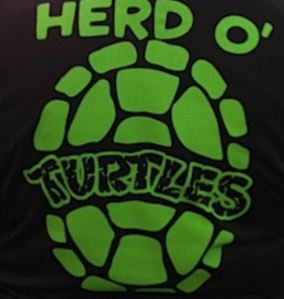 Herd O' Turtles Shirt Back