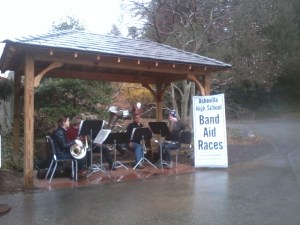 Band around mile 7 (my guess)