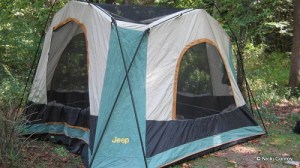 My tent - not quite set up properly but for a beautiful weekend, it worked