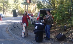 Live music about mile 9 or 10 - Tea Cup Gin