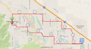 25 mile Tour de Palm Springs